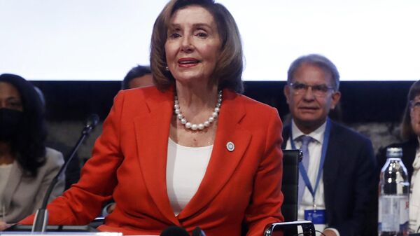 US Speaker of the House Nancy Pelosi attends the International Crimea Platform summit, organised by Ukraine and Croatia, in Zagreb, on October 25, 2022 - Sputnik International