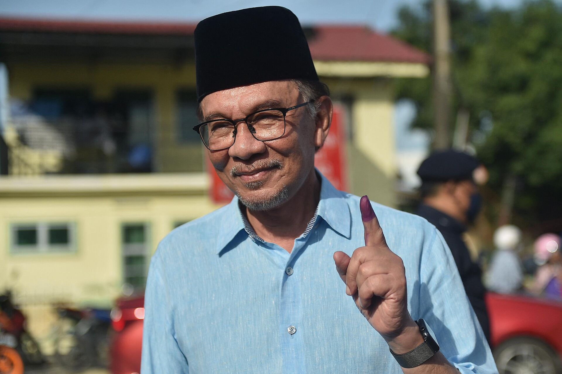 Malaysia’s opposition leader Anwar Ibrahim, chairman of the Pakatan Harapan (Alliance of Hope). - Sputnik International, 1920, 19.11.2022