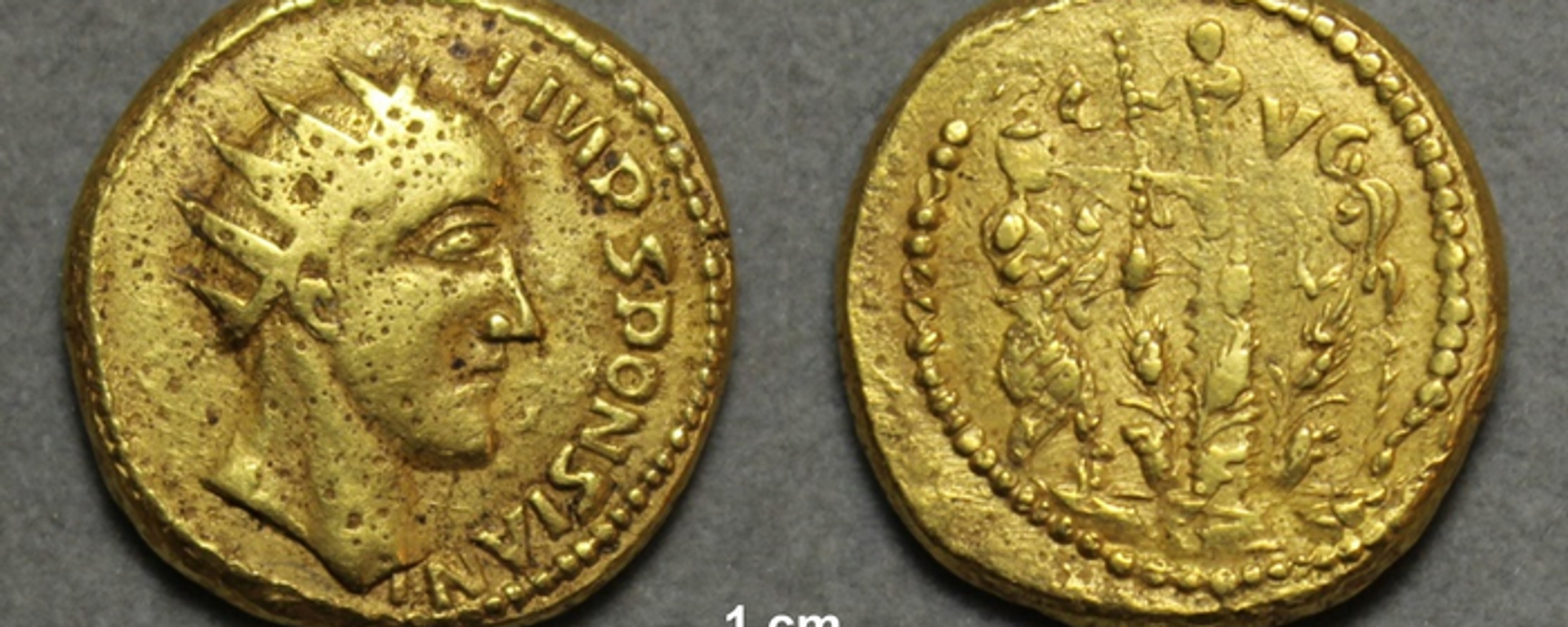 Coin of the ‘emperor’ Sponsian, currently in The Hunterian, University of Glasgow, UK - Sputnik International, 1920, 24.11.2022