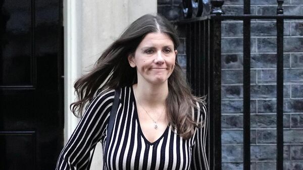 Britain's Secretary of State for Digital, Culture, Media and Sport Michelle Donelan leaves after a cabinet meeting at 10 Downing Street in London - Sputnik International