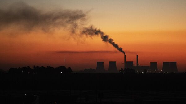 A coal-fired power station in Witbank, South Africa , Monday, Oct. 11, 2021. - Sputnik International