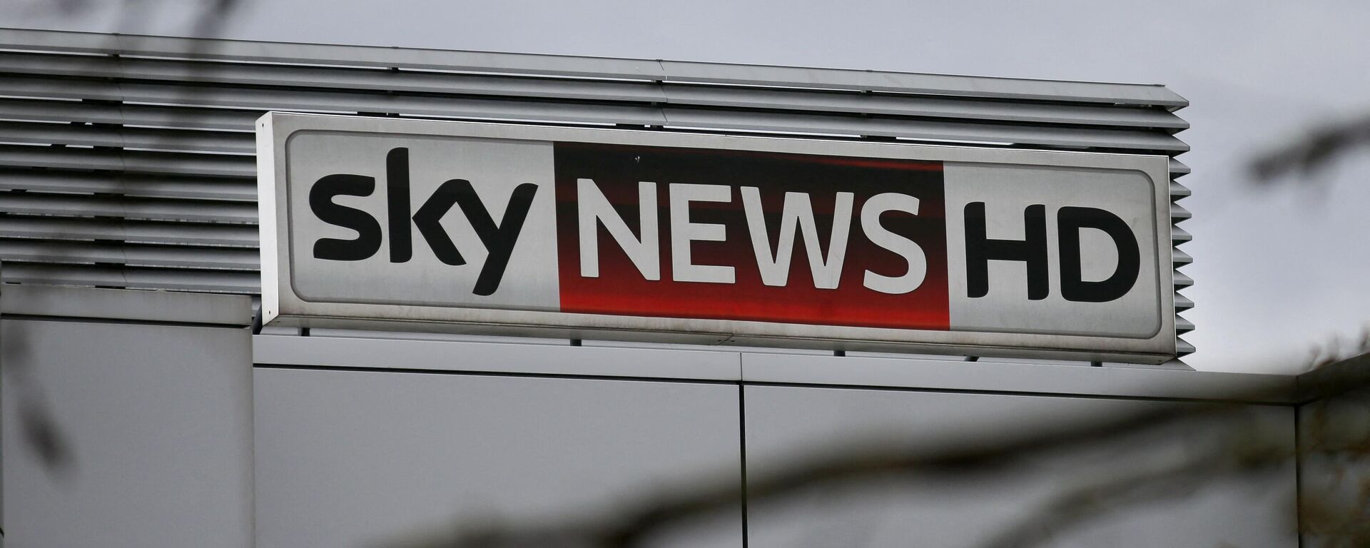A Sky News HD logo is pictured on a sign outside pay-TV giant Sky Plc's headquarters in Isleworth, west London on March 17, 2017. - Sputnik International, 1920, 11.12.2022