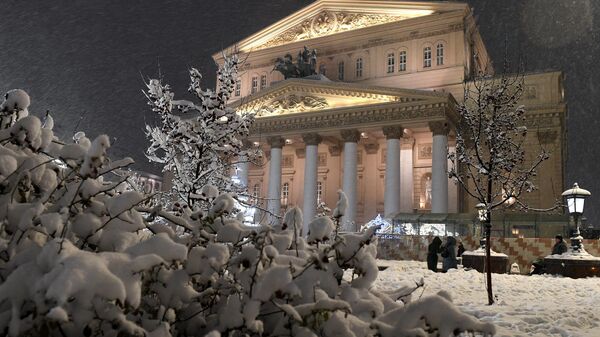 Снег в Москве - Sputnik International