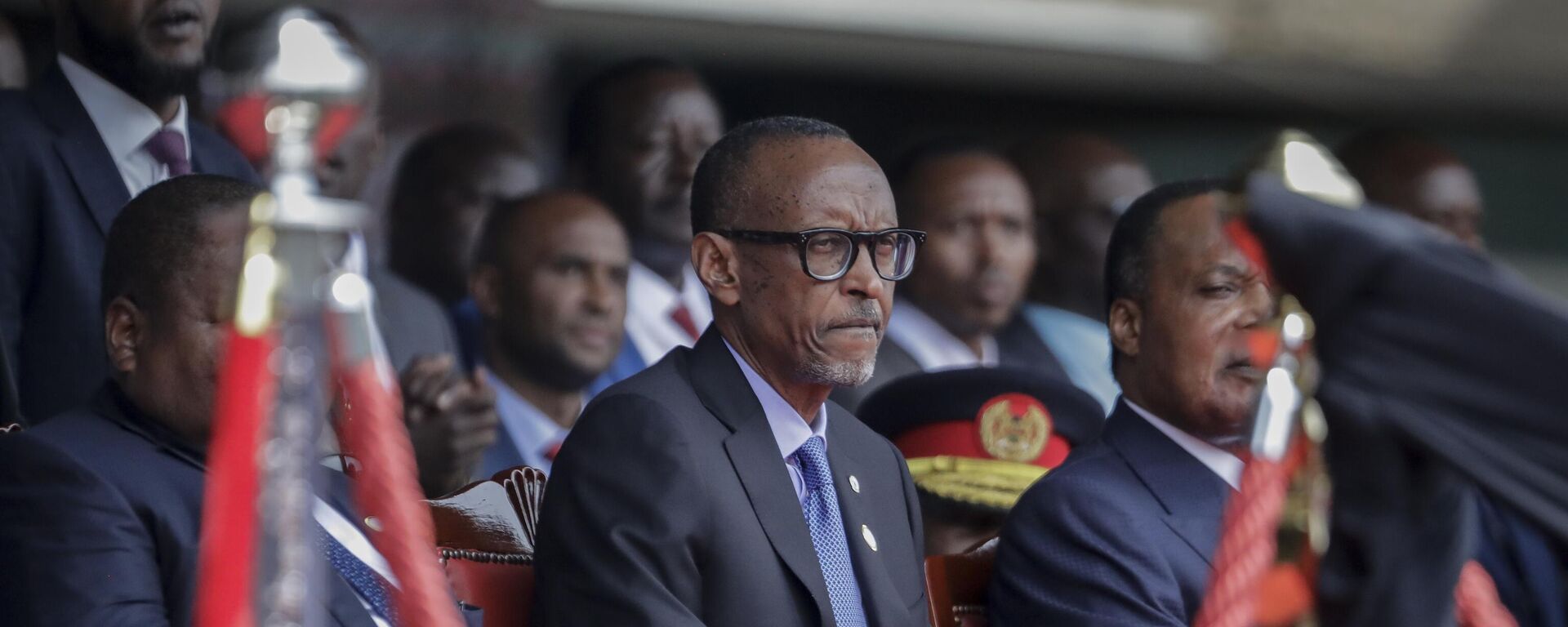 Rwanda's President Paul Kagame attends the swearing-in ceremony for Kenya's new president William Ruto, at Kasarani stadium in Nairobi, Kenya Tuesday, Sept. 13, 2022.  - Sputnik International, 1920, 20.12.2022