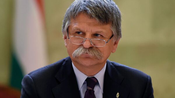 Speaker of Hungarian Parliament Laszlo Kover, file photo. - Sputnik International