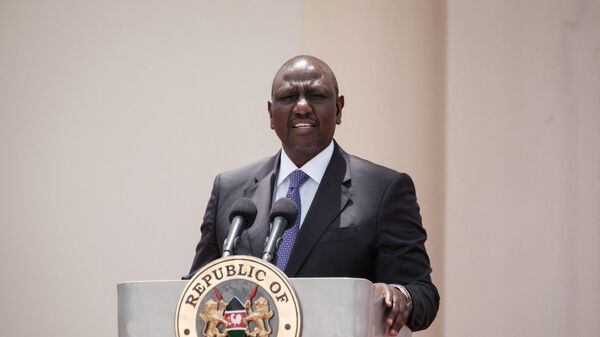 Kenya's President William Ruto speaks during a press conference with Spain's Prime Minister Pedro Sanchez after their meeting at the State House in Nairobi on October 26, 2022. - Sputnik International