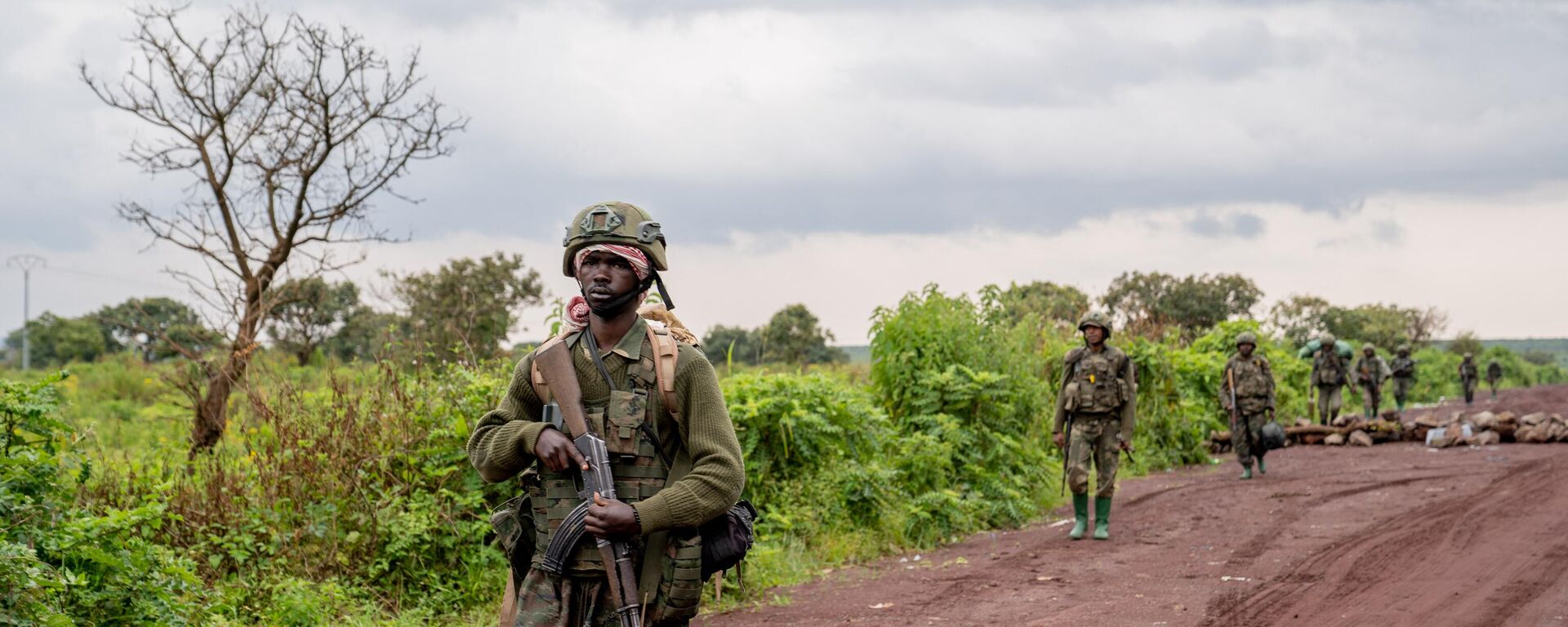 M23 rebels head north before withdrawing from Kibumba in eastern Democratic Republic of Congo on December 23, 2022 - Sputnik International, 1920, 24.12.2022