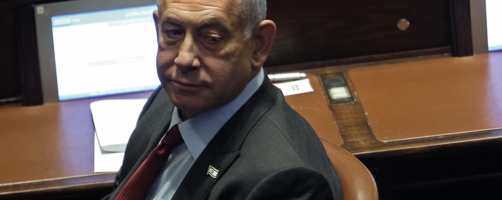 Israeli prime minister-designate Benjamin Netanyahu attends a session to elect the new speaker of the Knesset (Israeli parliament) at its Plenum Hall in Jerusalem on December 13, 2022 - Sputnik International, 1920, 05.01.2023