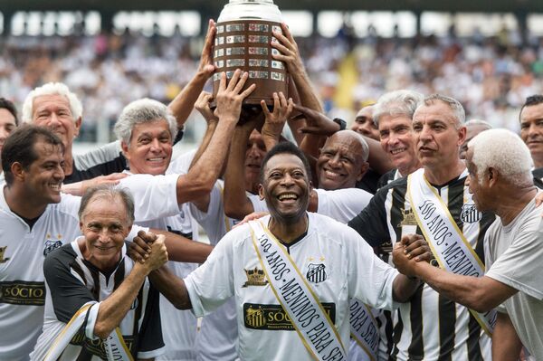 Three-time Brazilian world football champion Pele died at the age of 82 on 29 December 2022 in Brazil after suffering complications from colon cancer. - Sputnik International