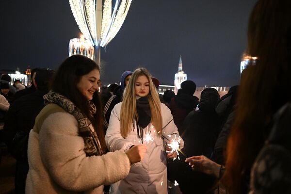 New Year 2023 in Moscow. - Sputnik International