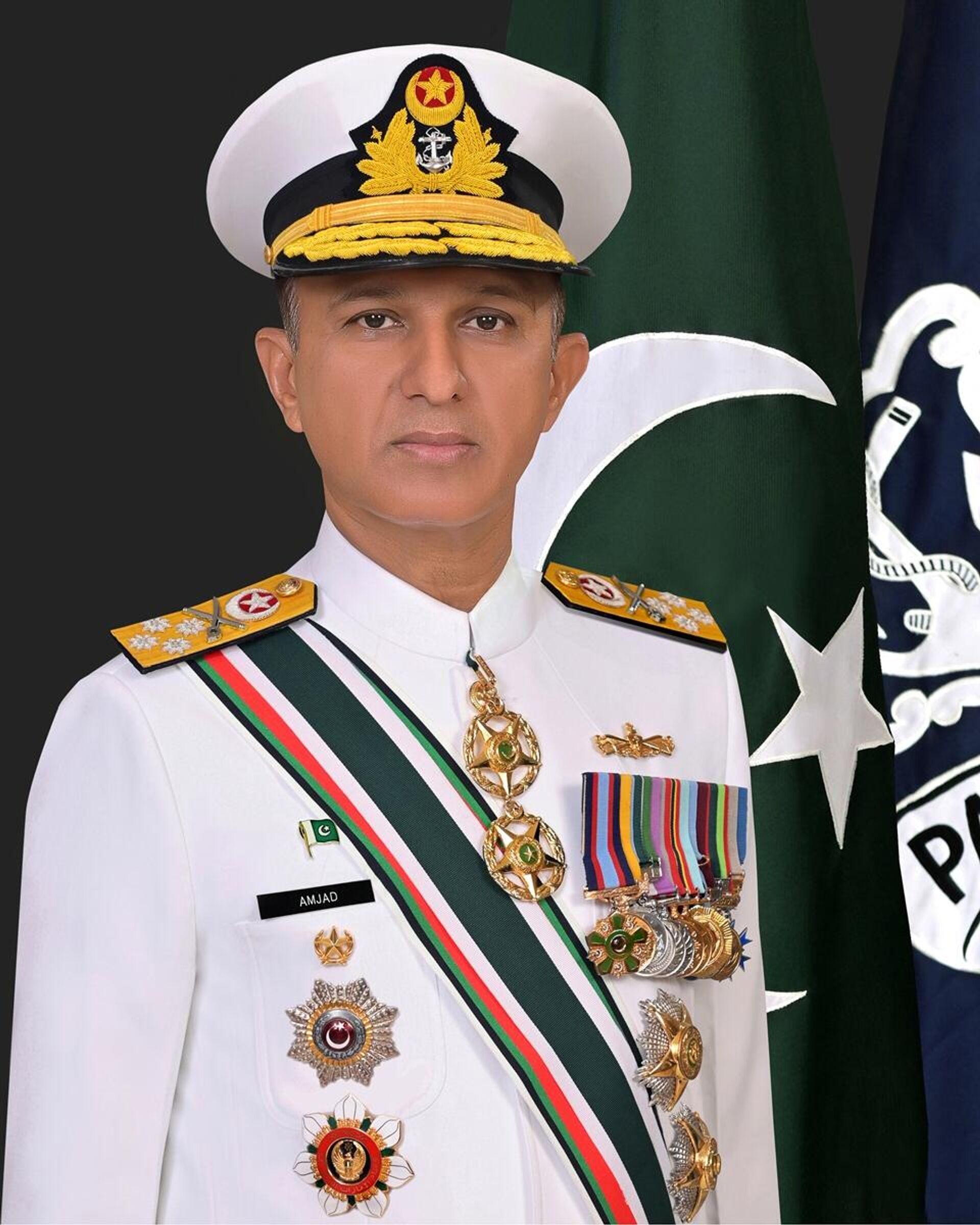 Admiral M Amjad Khan Niazi, Chief of the Naval Staff of the Pakistan Navy.  Photo: Courtesy of the Pakistan Navy

 - Sputnik International, 1920, 10.01.2023