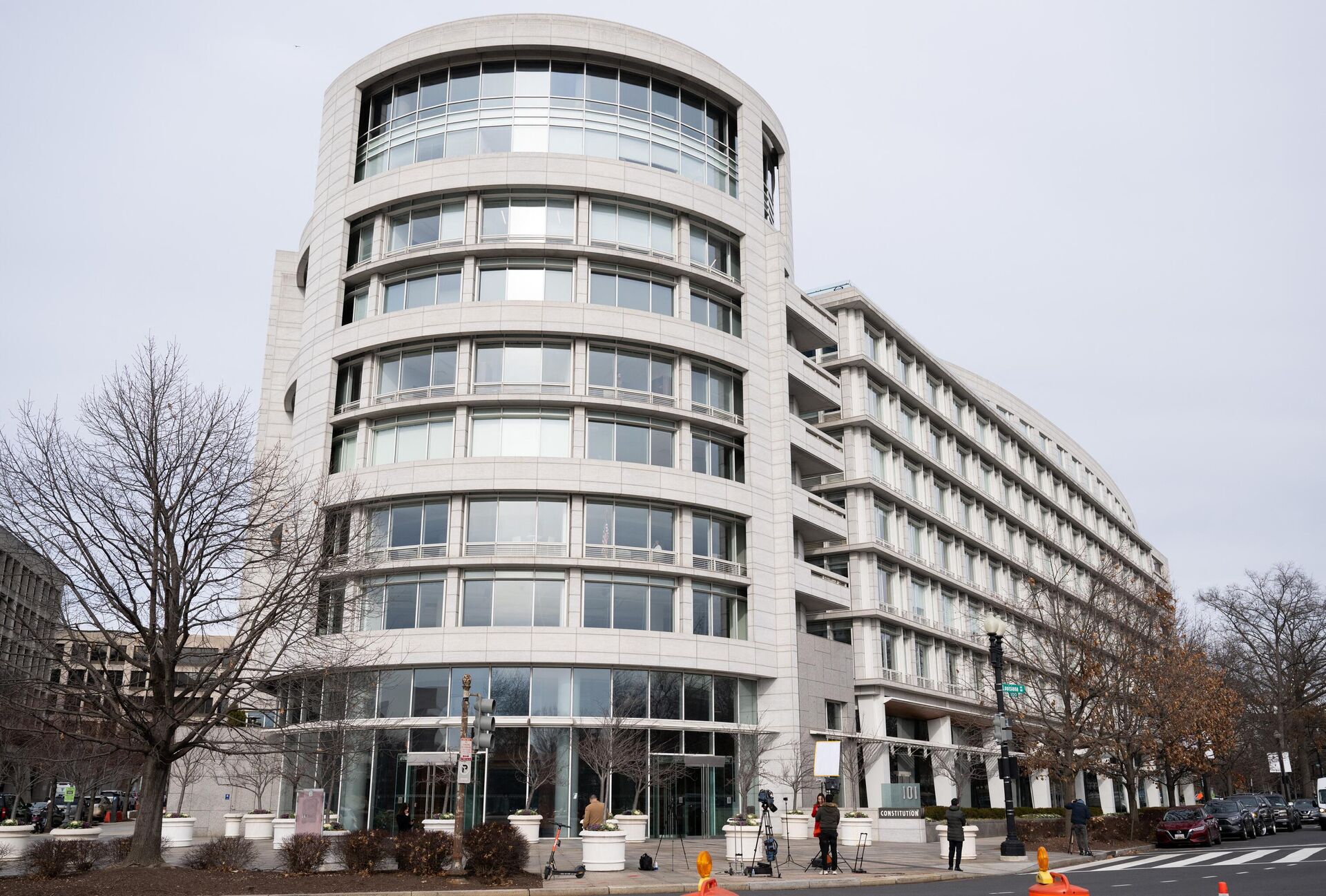 An office building housing the Penn Biden Center, a think tank affiliated with the University of Pennsylvania, is seen in Washington, DC, January 10, 2023. - Sputnik International, 1920, 13.01.2023
