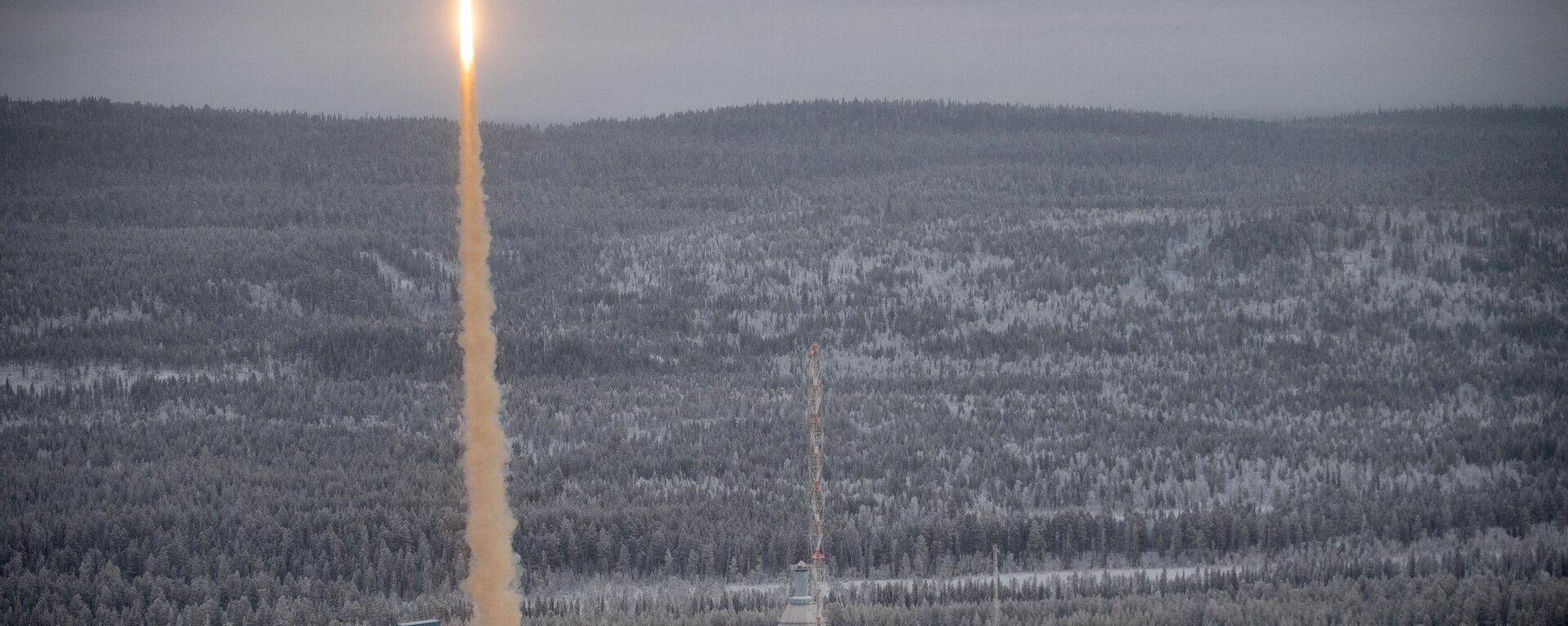 Picture taken on November 23, 2022 shows the launch of the SubOrbital Express 3 suborbital rocket from the Esrange Space Center in Jukkasjärvi, northern Sweden. (Photo by Marc PREEL / AFP) - Sputnik International, 1920, 13.01.2023