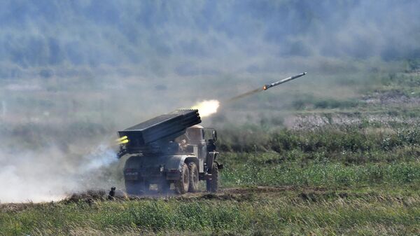 Tornado-G at the Alabino firing range outside Moscow. File photo. - Sputnik International