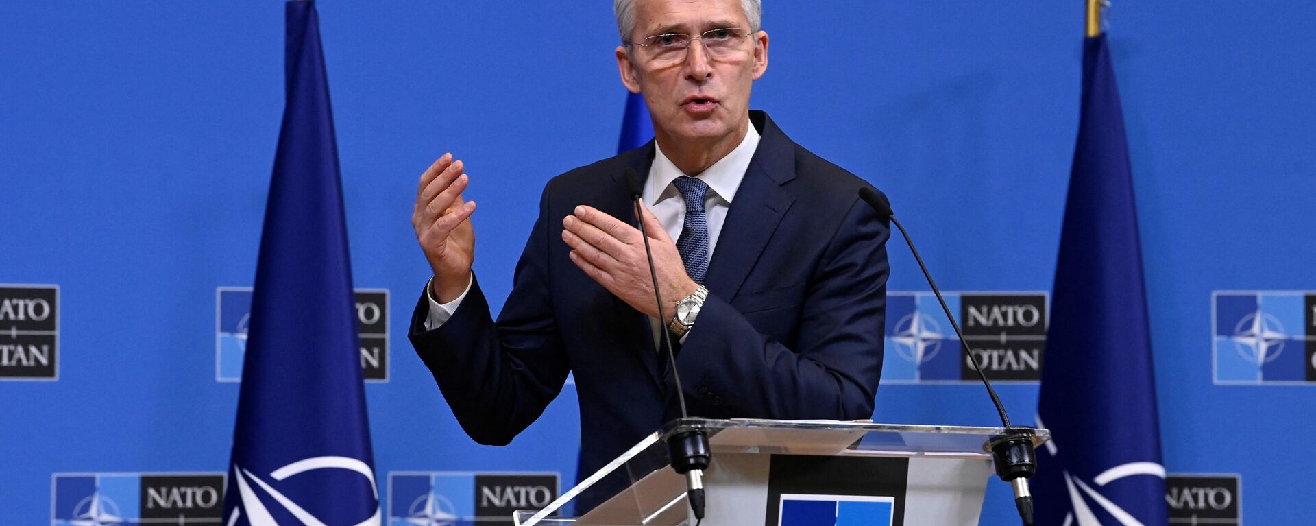 NATO's Secretary General Jens Stoltenberg - Sputnik International, 1920, 09.02.2023