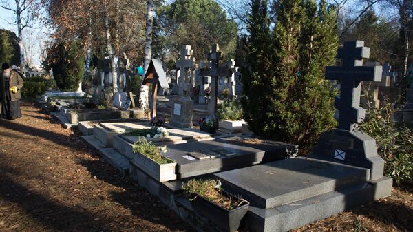 Sainte-Genevieve-des-Bois Russian Cemetery - Sputnik International