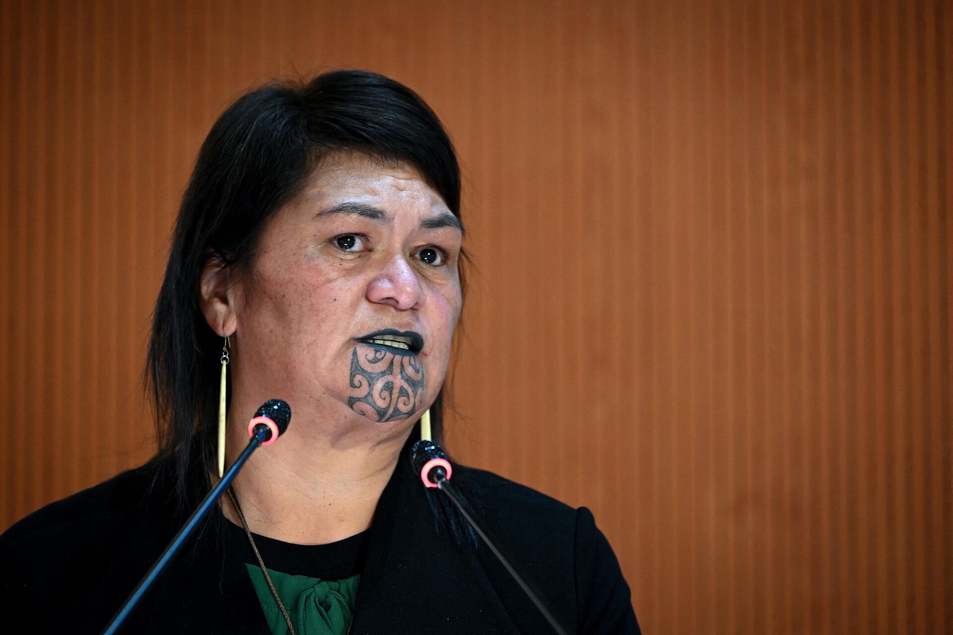 New Zealand Foreign Minister Nanaia Mahuta speaks during a session of the UN Human Rights Council on February 28, 2022 in Geneva - Sputnik International, 1920, 19.01.2023
