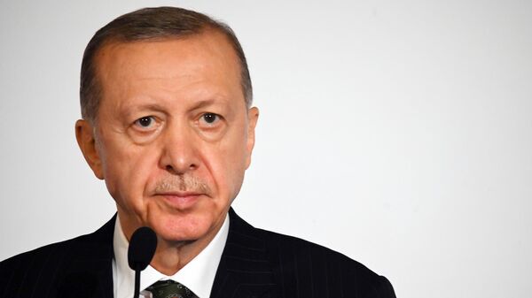 Video: Turkiye's Erdogan Cuts Off Live Interview Due to Stomach Flu
