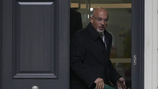 Conservative Party chairman Nadhim Zahawi leaves the Conservative Party head office in Westminster, central London - Sputnik International