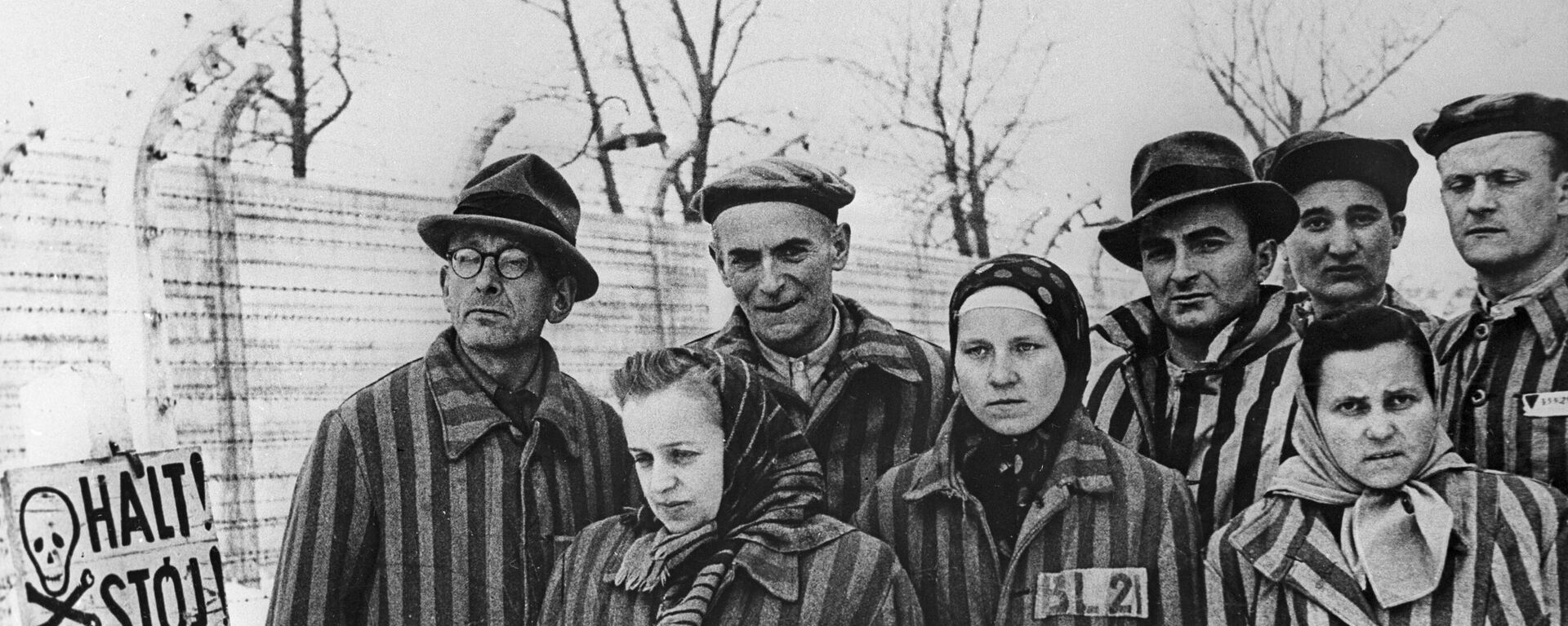 Prisoners held at Auschwitz prior to the liberation of the death camp by the Soviet Army - Sputnik International, 1920, 27.01.2023