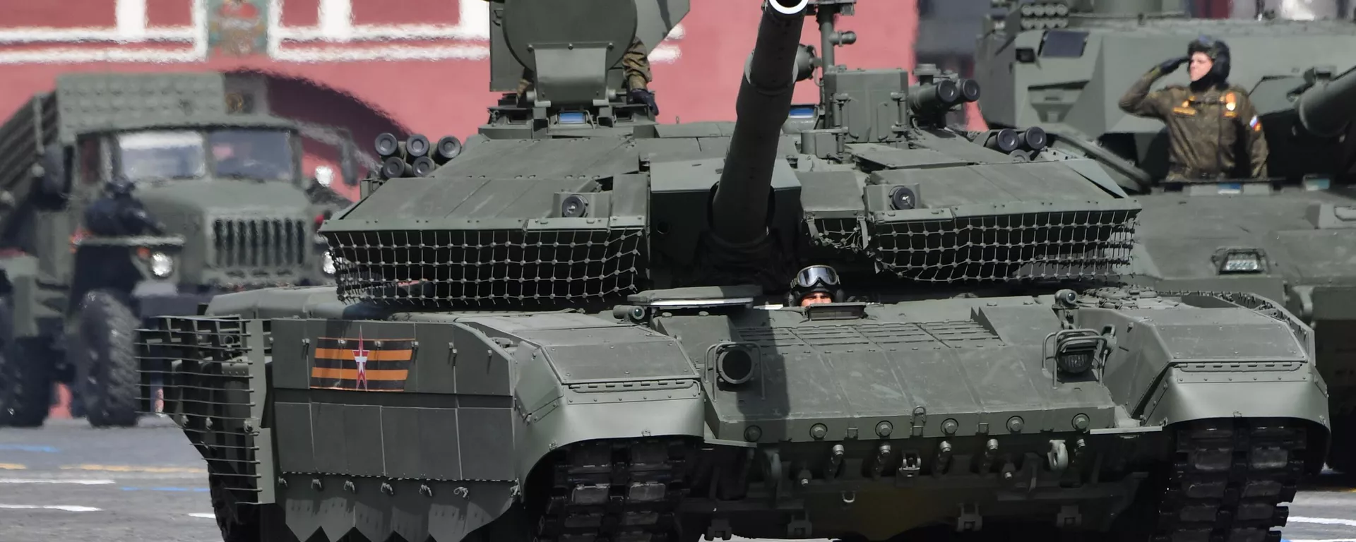 T-90M Proryv tank at a repetition of the 77th Victory Day Parade in Moscow, May 2022. - Sputnik International, 1920, 29.03.2023