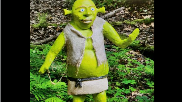 The Shrek statue Hatfield Police Department are trying to locate. - Sputnik International