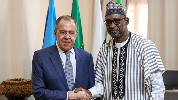 Russian Foreign Minister Sergey Lavrov's visit to Mali. - Sputnik International
