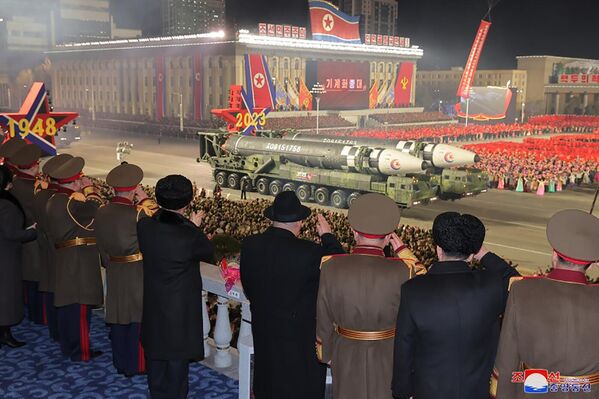 This year&#x27;s parade included the display of various tactical and long-range missiles, according to North Korean media.  - Sputnik International