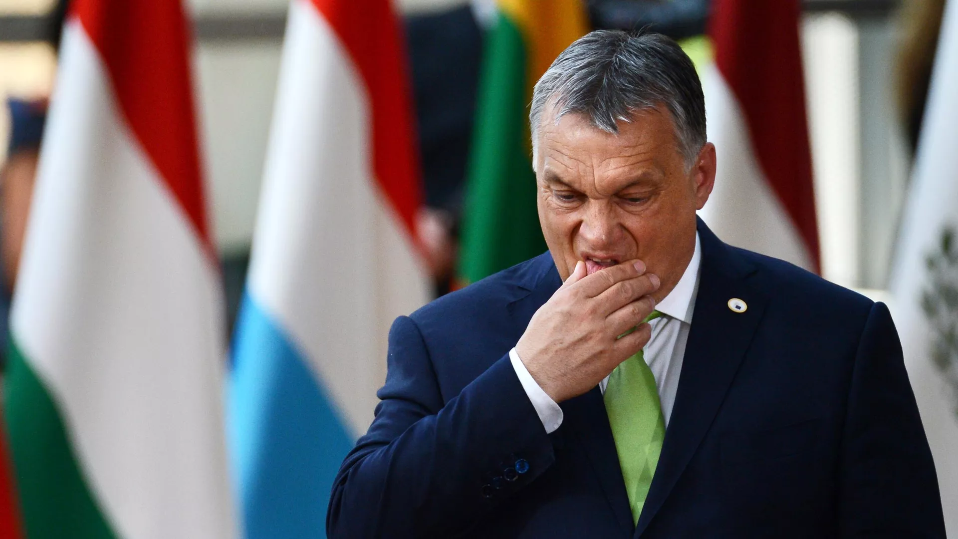 Hungarian Prime Minister Viktor Orban during the European Council meeting in Brussels. - Sputnik International, 1920, 24.05.2023