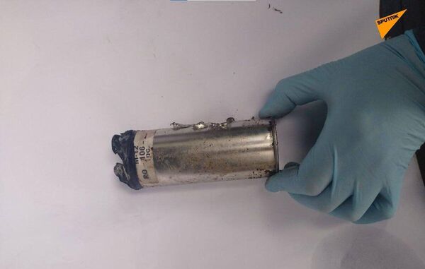 Ammunition with an unknown poisonous substance dropped by Ukrainian militants - Sputnik International