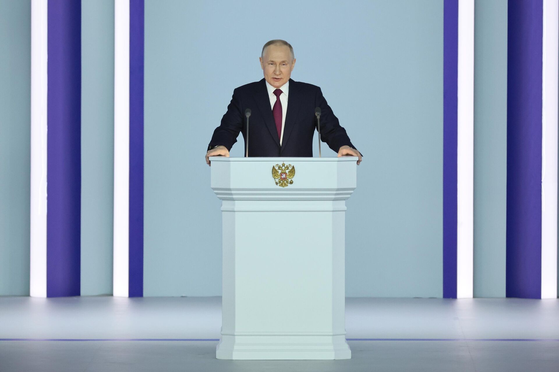 Putin addresses Federal Assembly, February 21, 2023 - Sputnik International, 1920, 22.02.2023