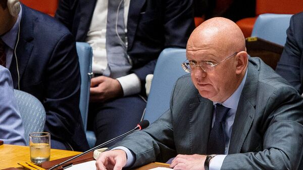 Russia's U.N. Ambassador Vassily Nebenzia  - Sputnik International