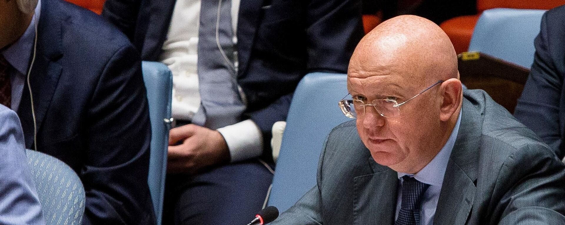 Russia's U.N. Ambassador Vassily Nebenzia  - Sputnik International, 1920, 14.04.2024