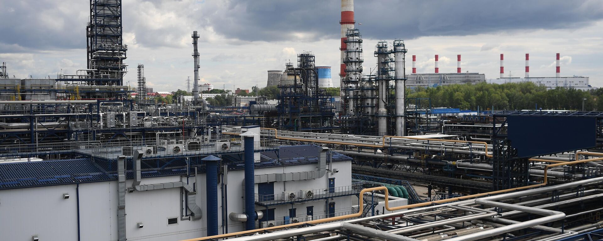Gazprom Neft Oil Refinery in Moscow, Kapotnya District. - Sputnik International, 1920, 27.02.2023