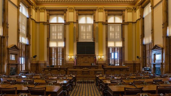 Senate Chamber, Georgia State Capitol, Atlanta - Sputnik International