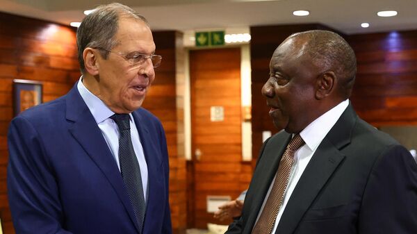 Russian Foreign Minister Sergey Lavrov's visit to South Africa - Sputnik International