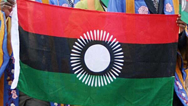 People hold the Malawi's new flag, on August 7, 2010 in Blantyre.   - Sputnik International