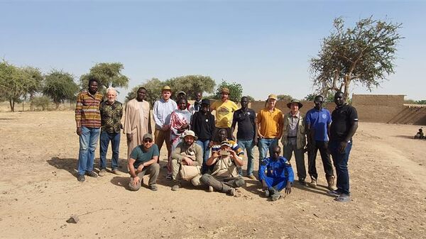 Participants of the archaeological expedition to Chad, 2023. - Sputnik International