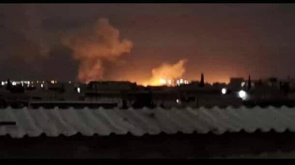 Aleppo International Airport after Suspected Israeli Airstrikes - Sputnik International