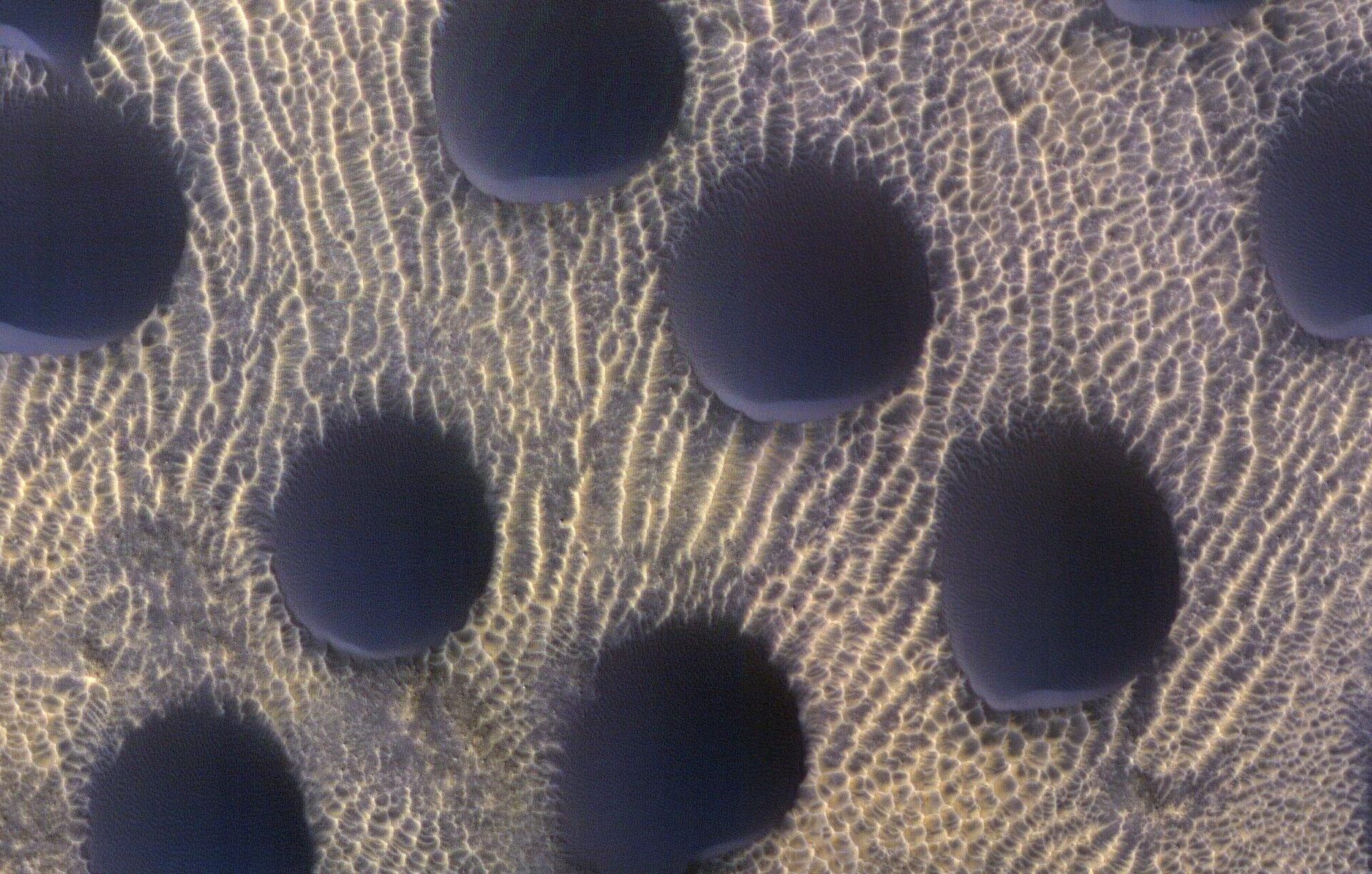 Circular Sand Dunes on the surface of Mars - Sputnik International, 1920, 29.04.2023