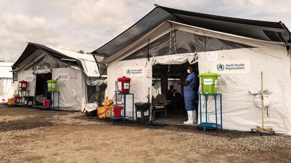 A general view of a temporary cholera centre in area 25 Health Centre in Lilongwe on February 20, 2023 - Sputnik International
