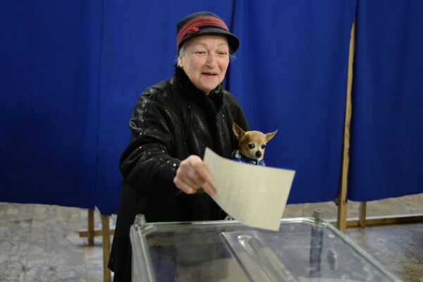 Voting in Sevastopol. - Sputnik International