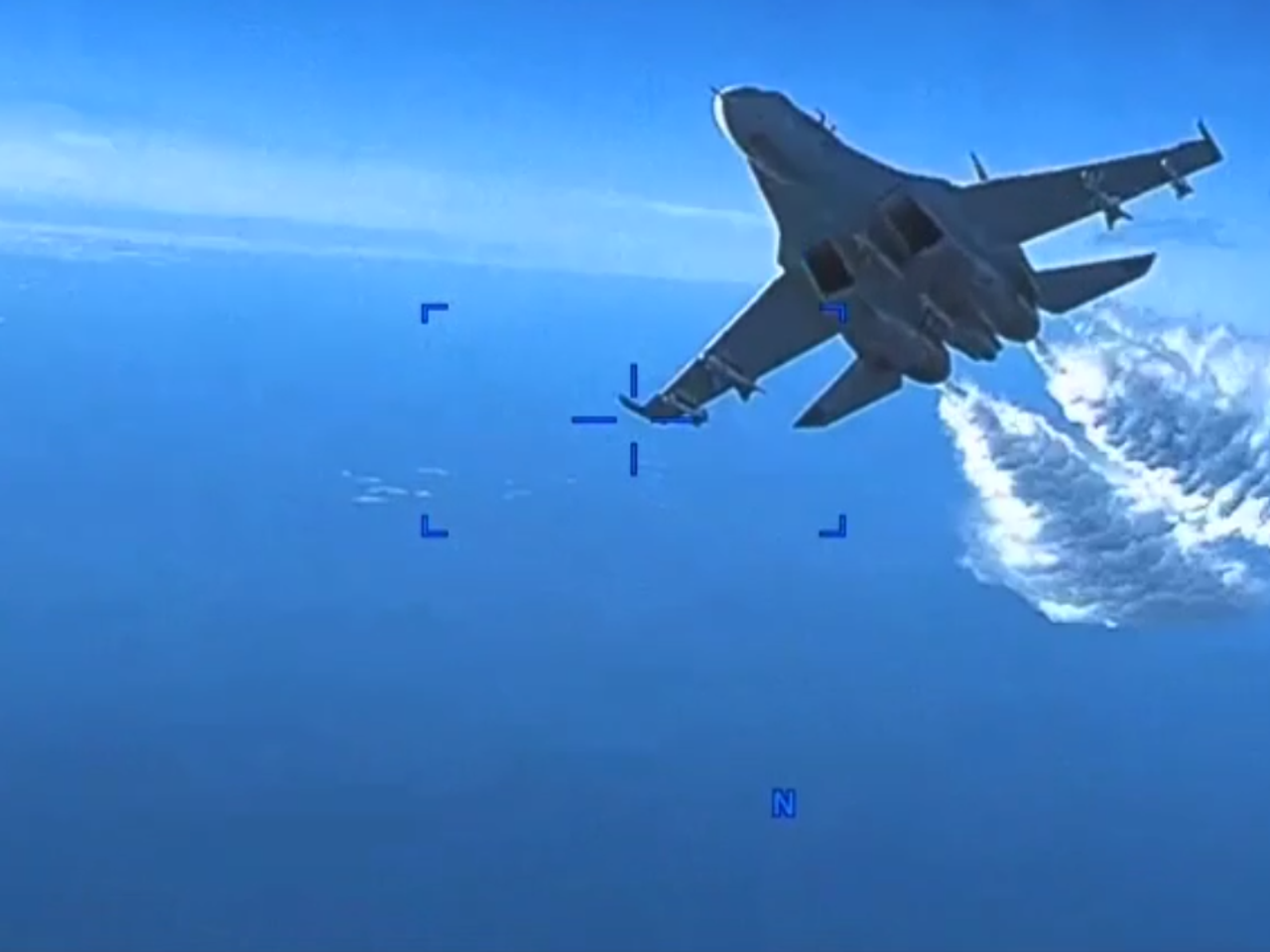 Russian Su-27 Takes to Air After US Drone Approaches Border