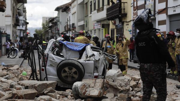 Ecuador Earthquake - Sputnik International