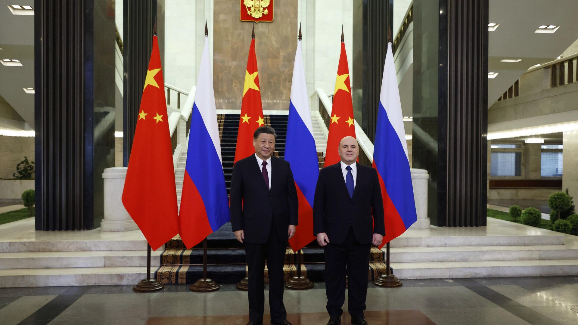Russian PM Mishustin Meets Xi Jinping - Sputnik International, 1920, 21.03.2023