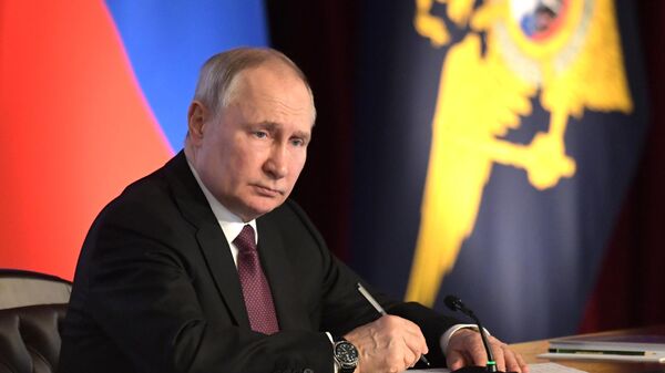 Russian President Vladimir Putin. File photo. - Sputnik International
