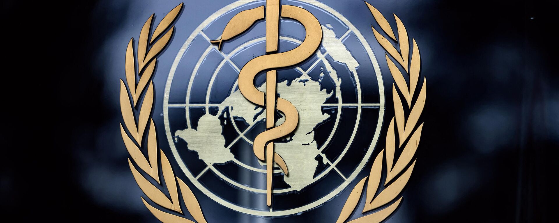 This photograph taken on December 7, 2021 shows a sign of the World Health Organization (WHO) at their headquarters in Geneva.  - Sputnik International, 1920, 22.03.2023