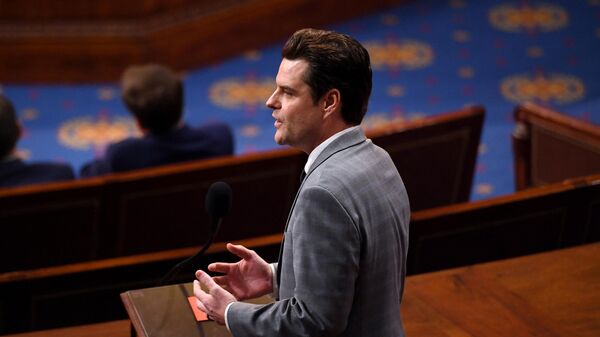 US Republican Representative of Florida speaks on the House Floor, January 2023. - Sputnik International