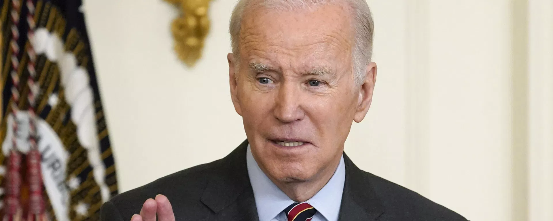 President Joe Biden speaks in the East Room of the White House, March 27, 2023, in Washington. - Sputnik International, 1920, 10.05.2023