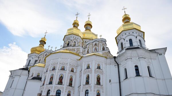 A general view shows the Uspensky Cathedral of the Kiev Pechersk Lavra monastery in Kiev, Ukraine, November 16, 2018. - Sputnik International